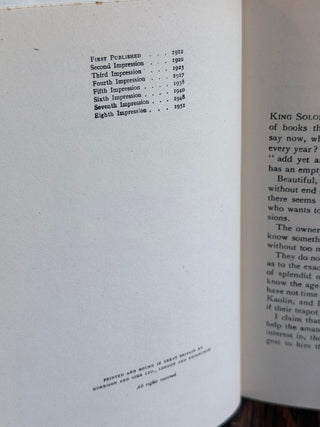 Antiques and Curios in Our Homes (vintage book)