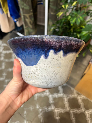 blue & white ceramic bowl