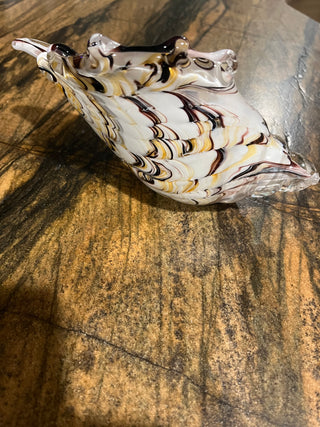 Large Blown Glass Seashell