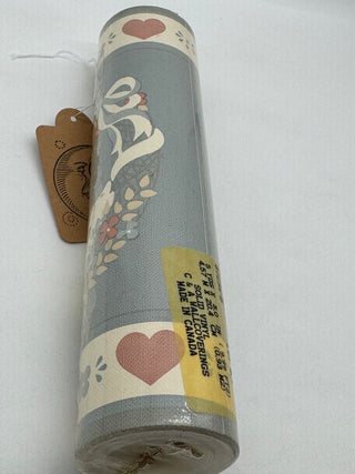 Vintage 80s/90s  white geese duck border wallpaper