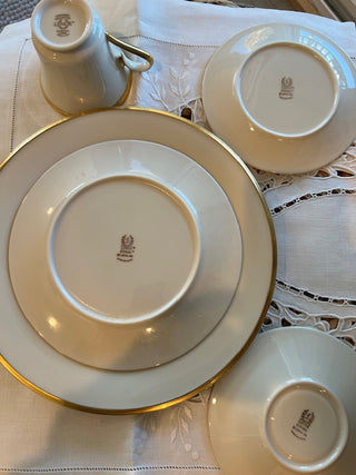Boxed Set of 4 Lenox Eternal  China 5-pc place settings NEW