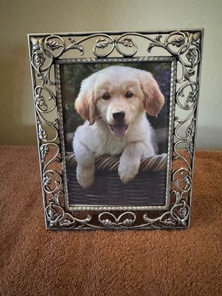 5"x 7" Photo SixTrees Pewter Frame Chalice
