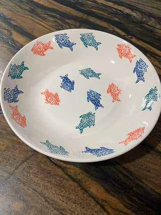 La Primula Large Ceramic Made In Italy Fish Platter