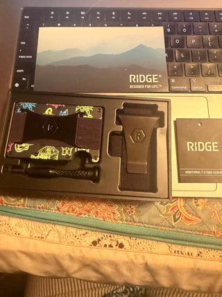 New Limited Edition The Ridge - Neon Tiki Wallet