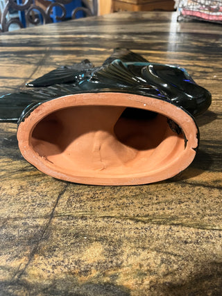 Vintage Blue Mountain Pottery Angel Fish Sculpture