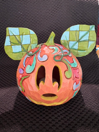 LE - Jim Shore Disney Mickey Light-up pumpkin