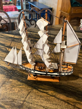 Wooden Unmarked Possible Simon Bolivar Ship