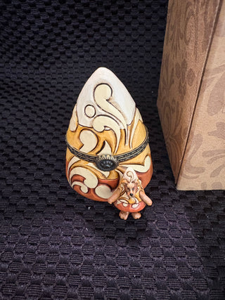 LE - Boyds 2011 Jim Shore Candy Corn Trinket box