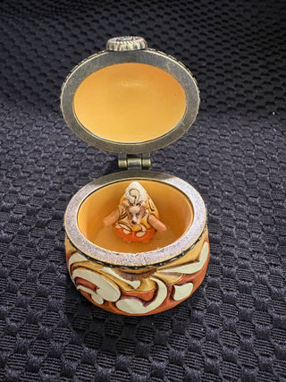 LE - Boyds 2011 Jim Shore Candy Corn Trinket box