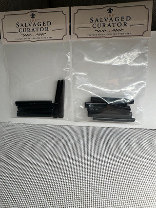 Vintage Black Toggle Button Set