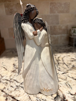 “Mom” Angel Figurine - 8” Tall