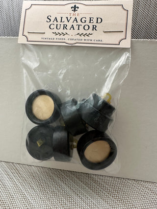 Vintage Black and Silver Mixed Button Lot