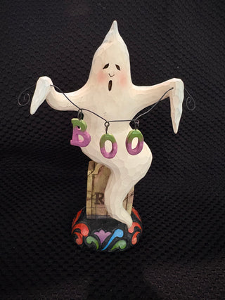 LE - Jim Shore A Grave Situation Ghost Holding