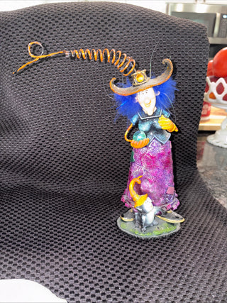 LE - Vintage Halloween Resin/metal witch