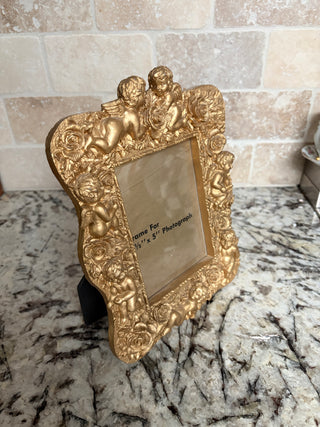 Gold Frame with Cherubs