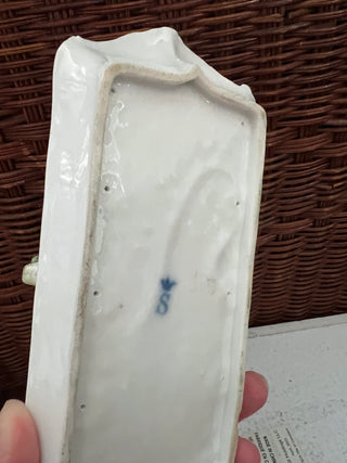 Antique porcelain toast rack