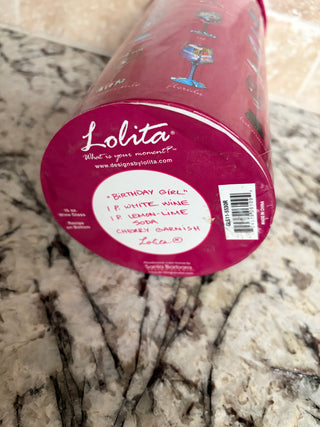 New Lolita Birthday Girl Wine Glass