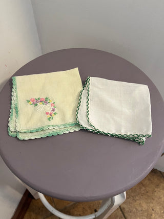 Vintage Cotton Handkerchiefs