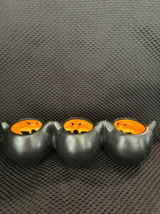 LE - Black cat tealight trio