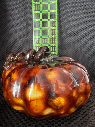 LE - Fall/Thanksgiving Art glass pumpkin hand blown