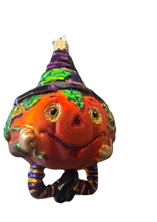 Old World Christmas Halloween Pumpkin Ornament VV