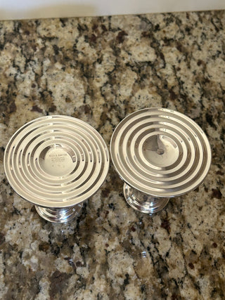 Reed and Barton  Candlesticks Pair #431 Pilgrim 3"