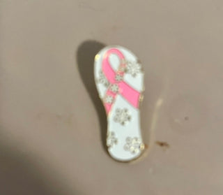Breast cancer awareness pin