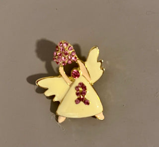 Breast cancer awareness pin