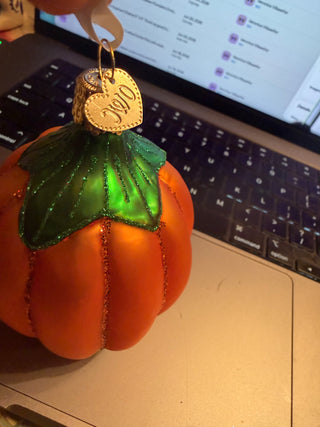 Old World Christmas Holiday Jack-o-lantern VV