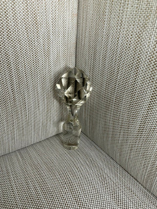 Geometric Cut Clear Glass Liquor Bottle Small Replacement Stopper