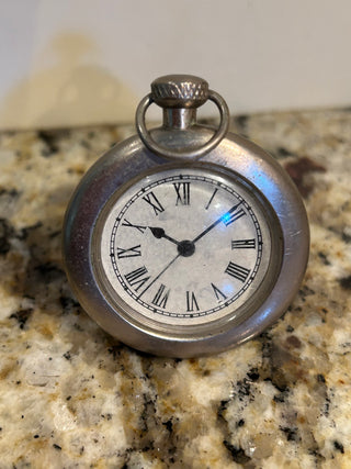 Vintage Pocket Watch Napkin Rings, Set of 6