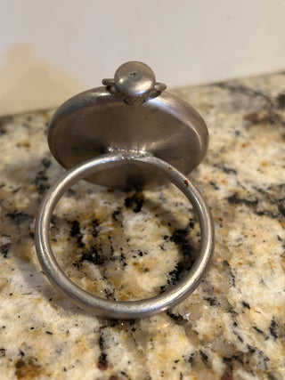 Vintage Pocket Watch Napkin Rings, Set of 6