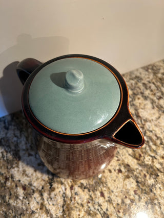 MCM Red Wing Pottery Coffee Pot with Lid