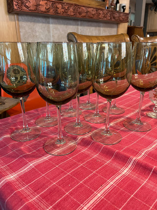 Large Green Wine Glass EACH