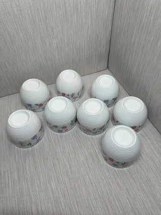 Set of 8 Japanese Yunomi Style Tea Cups