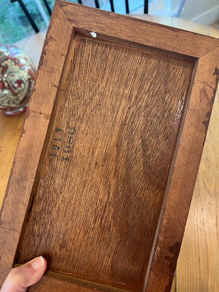 Vtg. Inlaid Wood Jewelry Box