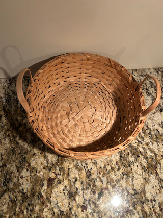Vintage Round Sewing/Bread/Fruit Basket