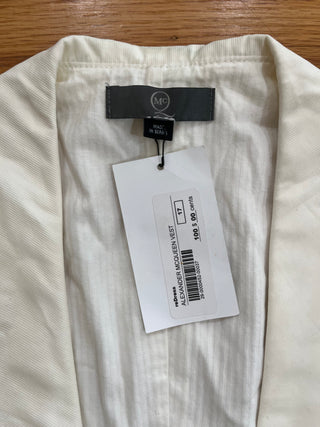 McQ white vest