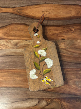 Decorative Hand-Painted Wooden Cutting Board