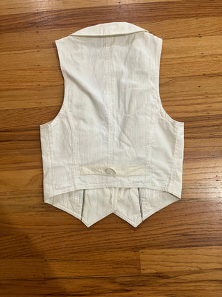 McQ white vest