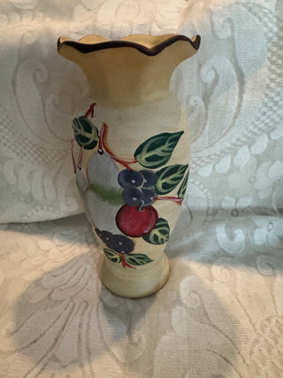 Small Flower Vase Porcelain Hand Painted
