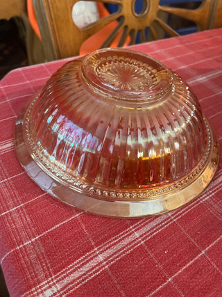 VTG Jeannette Marigold Carnival Iridescent