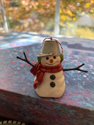 Vtg 1999 Hallmark "Murphy" Snowman Ornament