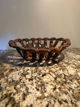 Handmade Ceramic Fruit Bowl/Bread Basket