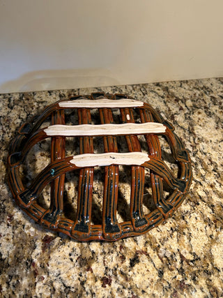 Handmade Ceramic Fruit Bowl/Bread Basket