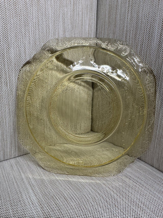 5.75" Bread Butter Plate 1930s Amber Madrid Depression Glass  Federal