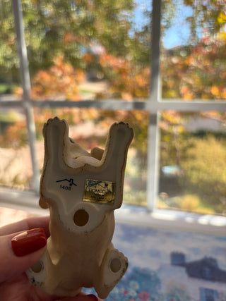 Vtg Homco Golden Lab Figurine Playful 1408