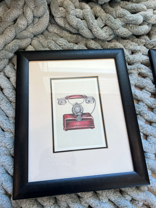 Italian Retro Communications Art (Set of 3)