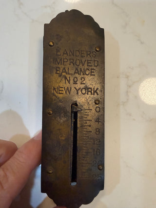 Landers Antique Hanging Scale