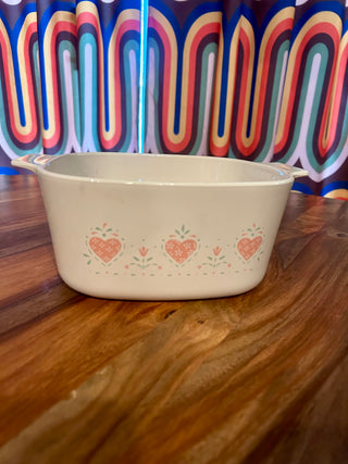 Vtg Corning Ware Forever Yours Casserole Dish
